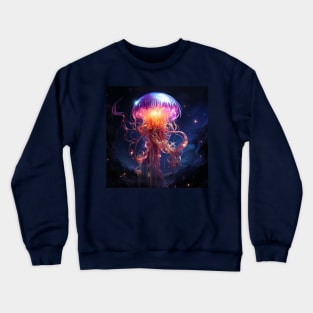 Neon Jellyfish #3 Crewneck Sweatshirt